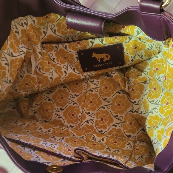 Emma Fox Leather Purse/Shoulder Bag - Picture 6 of 7